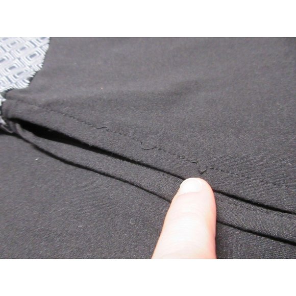 Cuddl Duds women's 1/2 sleeve Flexwear geometric print rainbow hem lounge‎ dress - Picture 12 of 12